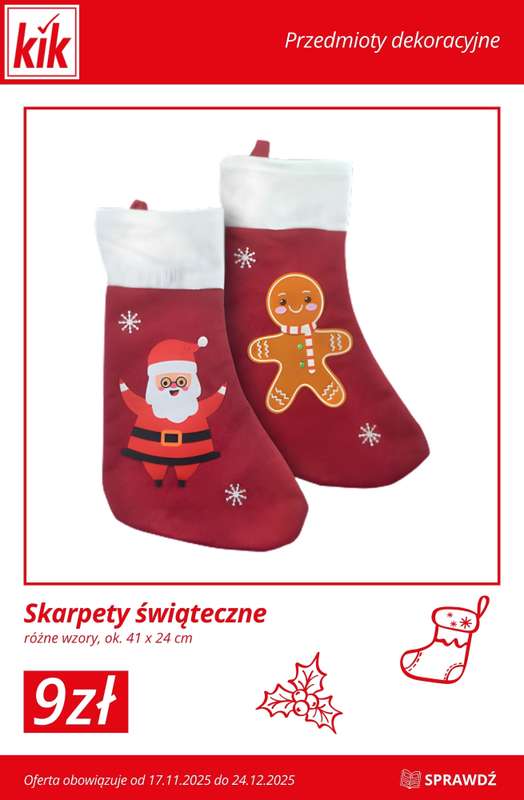 KiK - gazetka promocyjna Przygotuj się na Święta z KiK! od środy 19.11 do środy 24.12 - strona 7