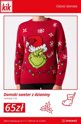KiK - gazetka promocyjna Przygotuj się na Święta z KiK! od środy 19.11 do środy 24.12 - strona 13