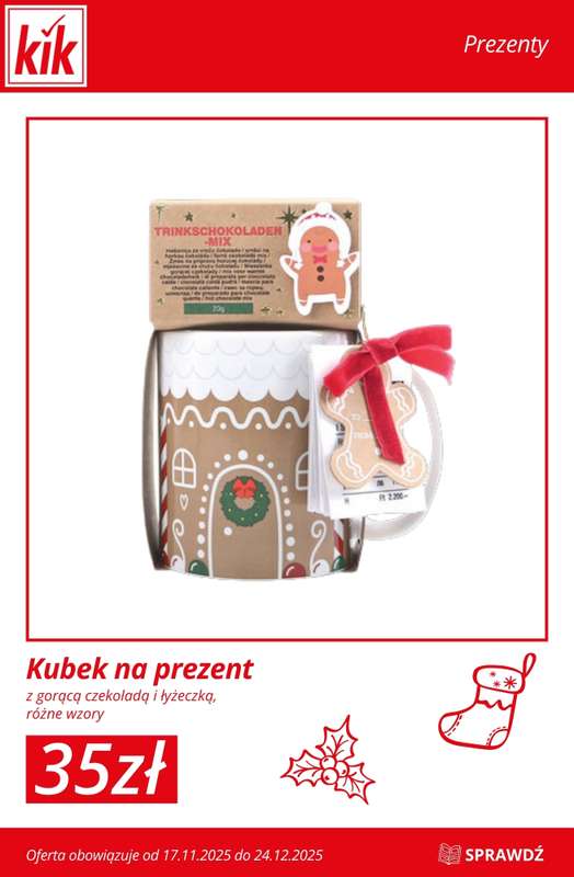 KiK - gazetka promocyjna Przygotuj się na Święta z KiK! od środy 19.11 do środy 24.12 - strona 4