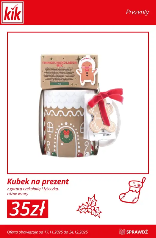 KiK - gazetka promocyjna Przygotuj się na Święta z KiK! od środy 19.11 do środy 24.12 - strona 4