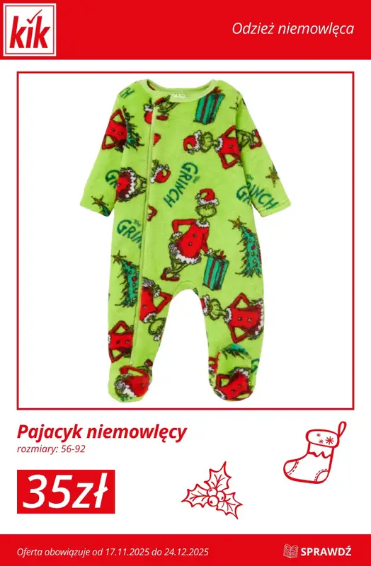 KiK - gazetka promocyjna Przygotuj się na Święta z KiK! od środy 19.11 do środy 24.12 - strona 11