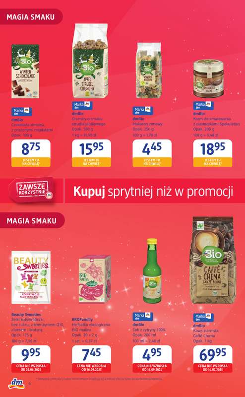 Drogerie DM - gazetka promocyjna Gazetka: Kupuj sprytniej niż w promocji! od czwartku 20.11 do środy 03.12 - strona 6