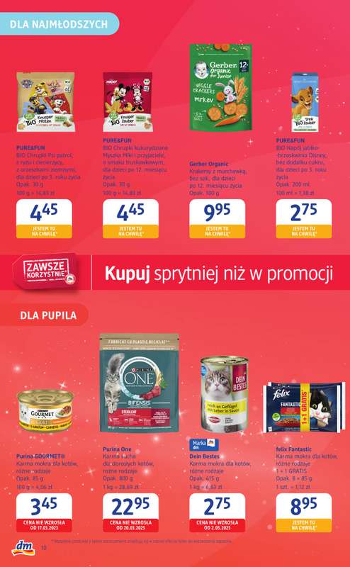 Drogerie DM - gazetka promocyjna Gazetka: Kupuj sprytniej niż w promocji! od czwartku 20.11 do środy 03.12 - strona 10