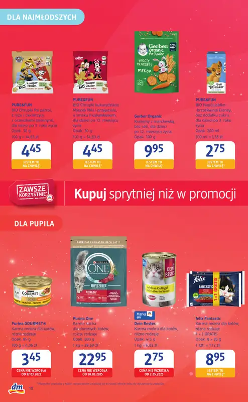 Drogerie DM - gazetka promocyjna Gazetka: Kupuj sprytniej niż w promocji! od czwartku 20.11 do środy 03.12 - strona 10