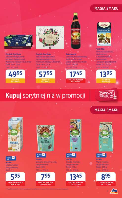 Drogerie DM - gazetka promocyjna Gazetka: Kupuj sprytniej niż w promocji! od czwartku 20.11 do środy 03.12 - strona 7