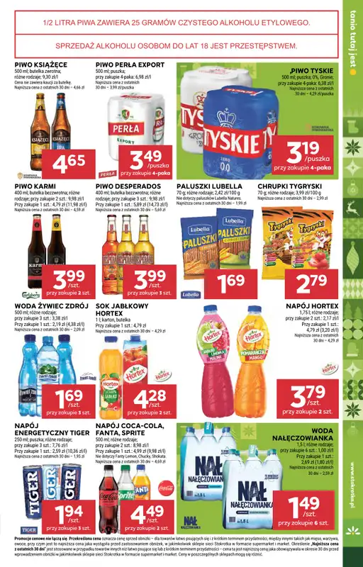 Stokrotka - gazetka promocyjna Gazetka Supermarket od czwartku 20.11 do środy 26.11 - strona 21