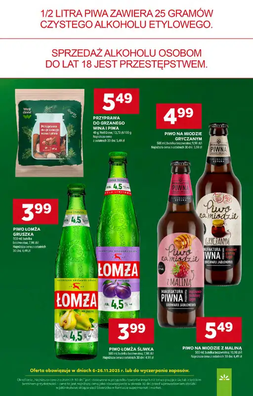 Stokrotka - gazetka promocyjna Gazetka Supermarket od czwartku 20.11 do środy 26.11 - strona 35