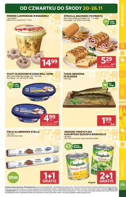 Stokrotka - gazetka promocyjna Gazetka Supermarket od czwartku 20.11 do środy 26.11 - strona 3