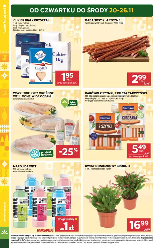 Stokrotka - gazetka promocyjna Gazetka Supermarket od czwartku 20.11 do środy 26.11 - strona 4
