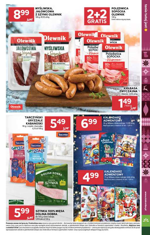 Stokrotka - gazetka promocyjna Gazetka Supermarket od czwartku 20.11 do środy 26.11 - strona 11
