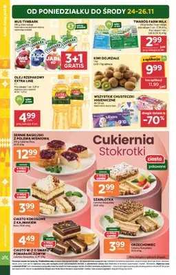 Stokrotka - gazetka promocyjna Gazetka Market od czwartku 20.11 do środy 26.11 - strona 4