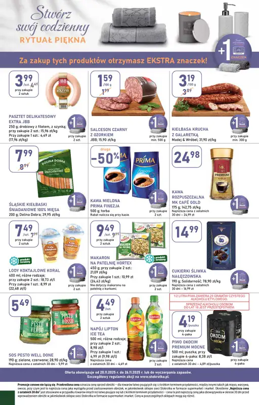 Stokrotka - gazetka promocyjna Gazetka Market od czwartku 20.11 do środy 26.11 - strona 16
