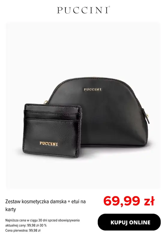 Prezenty - gazetka promocyjna Puccini | Zestawy prezentowe od środy 19.11  - strona 2