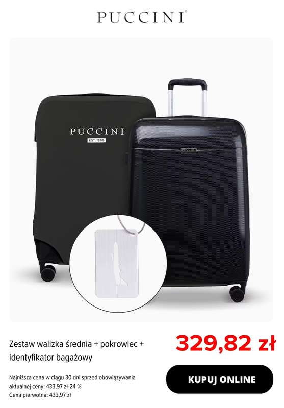 Prezenty - gazetka promocyjna Puccini | Zestawy prezentowe od środy 19.11  - strona 7