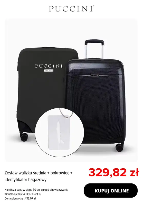 Prezenty - gazetka promocyjna Puccini | Zestawy prezentowe od środy 19.11  - strona 7