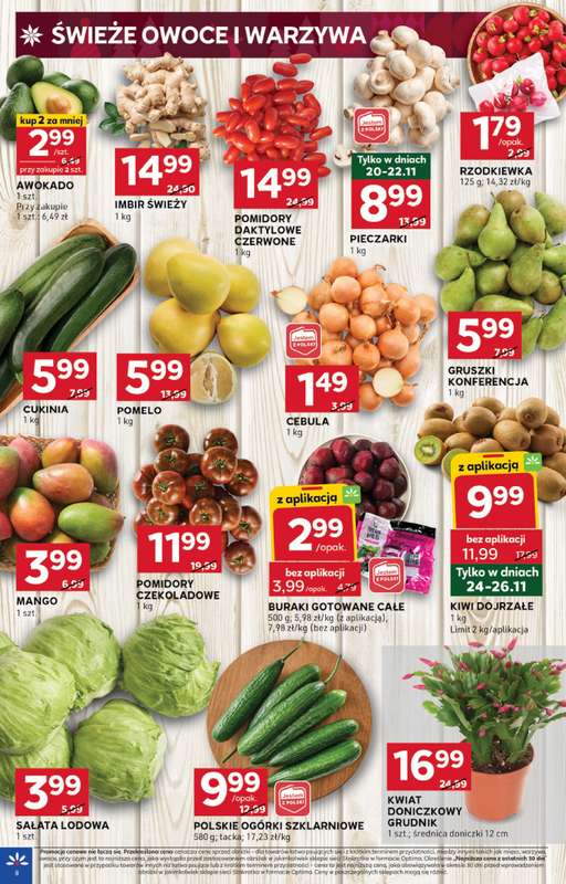 Stokrotka - gazetka promocyjna Gazetka Optima od czwartku 20.11 do środy 26.11 - strona 8
