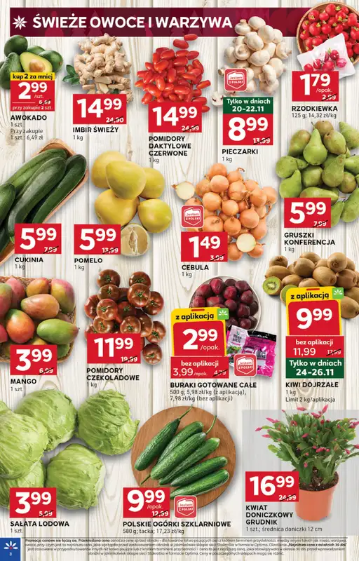 Stokrotka - gazetka promocyjna Gazetka Optima od czwartku 20.11 do środy 26.11 - strona 8
