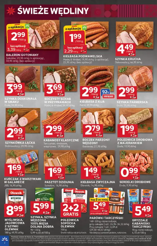 Stokrotka - gazetka promocyjna Gazetka Optima   - strona 2