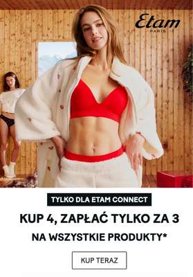 BLACK FRIDAY - gazetka promocyjna Etam | Kup 4 zapłać za 3 od środy 19.11 