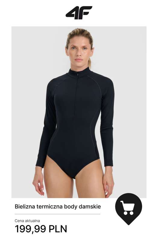 4F - gazetka promocyjna Polary i bielizna termiczna – maksymalne ciepło na zimę od środy 19.11  - strona 8