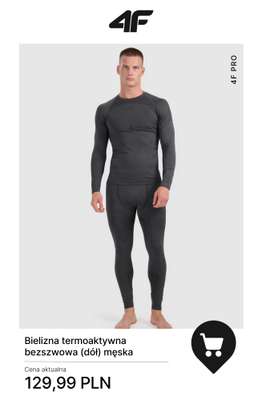 4F - gazetka promocyjna Polary i bielizna termiczna – maksymalne ciepło na zimę od środy 19.11  - strona 15