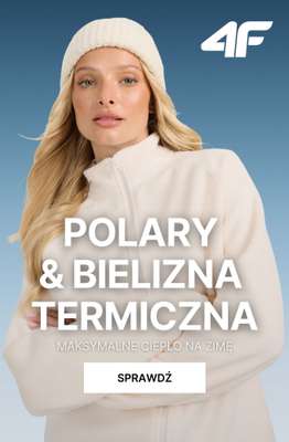 4F - gazetka promocyjna Polary i bielizna termiczna – maksymalne ciepło na zimę od środy 19.11 