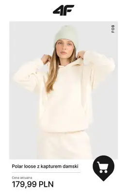 4F - gazetka promocyjna Polary i bielizna termiczna – maksymalne ciepło na zimę od środy 19.11  - strona 5