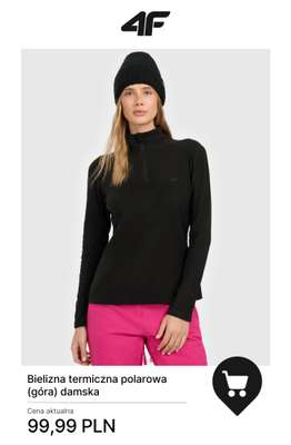 4F - gazetka promocyjna Polary i bielizna termiczna – maksymalne ciepło na zimę od środy 19.11  - strona 6
