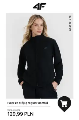 4F - gazetka promocyjna Polary i bielizna termiczna – maksymalne ciepło na zimę od środy 19.11  - strona 2