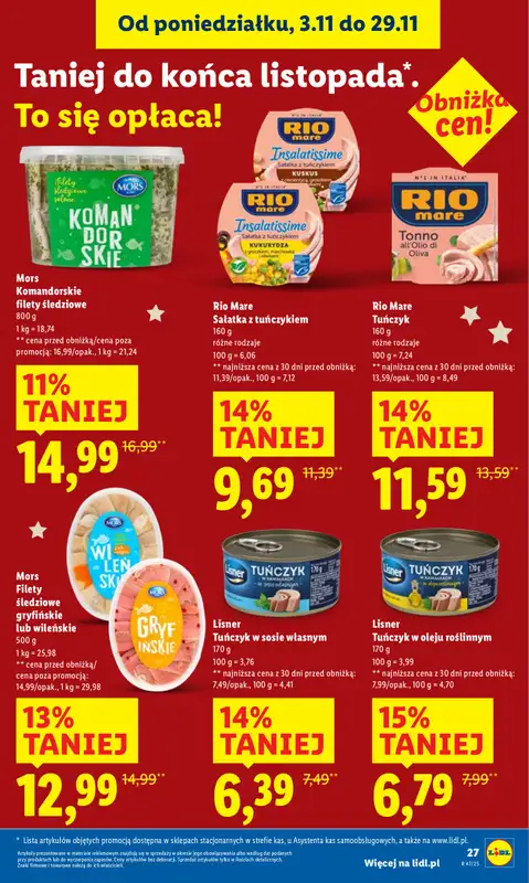 Lidl - gazetka promocyjna Oferta od czwartku od czwartku 20.11 do soboty 22.11 - strona 29
