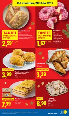 Lidl - gazetka promocyjna Oferta od czwartku od czwartku 20.11 do soboty 22.11 - strona 23