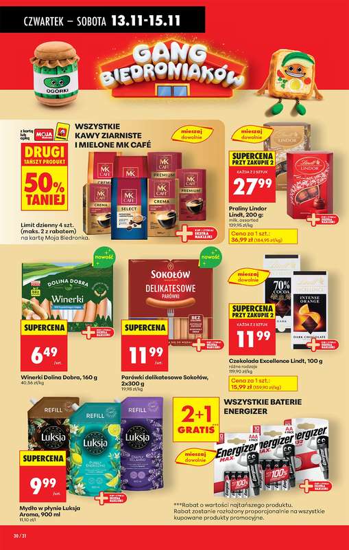 Biedronka - gazetka promocyjna Od czwartku od czwartku 13.11 do środy 19.11 - strona 42