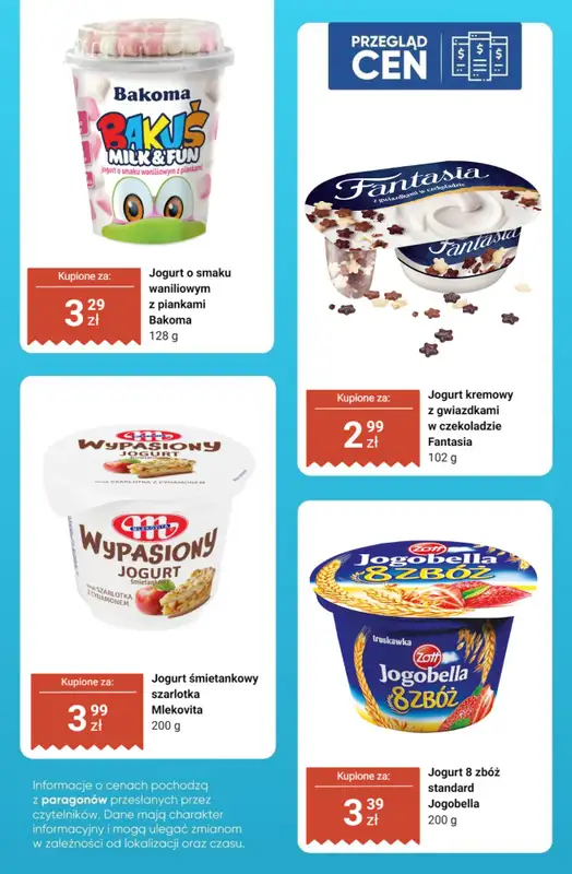 Dino - gazetka promocyjna Nabiał - przegląd cen od czwartku 20.11 do środy 26.11 - strona 10