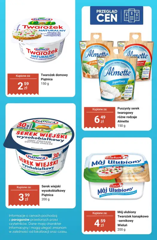 Dino - gazetka promocyjna Nabiał - przegląd cen od czwartku 20.11 do środy 26.11 - strona 5