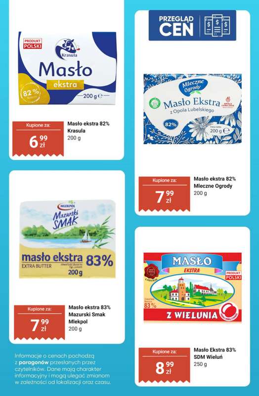 Dino - gazetka promocyjna Nabiał - przegląd cen od czwartku 20.11 do środy 26.11 - strona 7