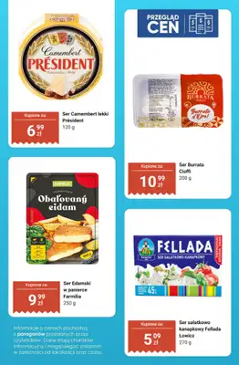 Dino - gazetka promocyjna Nabiał - przegląd cen od czwartku 20.11 do środy 26.11 - strona 17