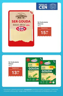 Dino - gazetka promocyjna Nabiał - przegląd cen od czwartku 20.11 do środy 26.11 - strona 16