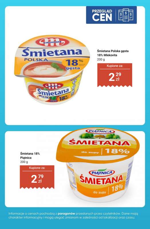 Dino - gazetka promocyjna Nabiał - przegląd cen od czwartku 20.11 do środy 26.11 - strona 4