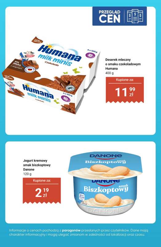 Dino - gazetka promocyjna Nabiał - przegląd cen od czwartku 20.11 do środy 26.11 - strona 3