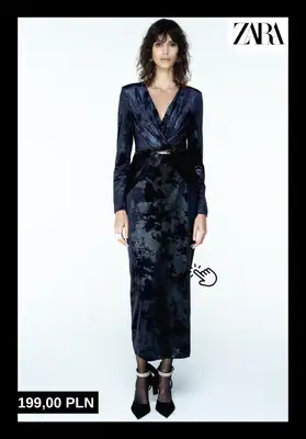 Zara - gazetka promocyjna Kolekcja Party dla niej od środy 19.11  - strona 7