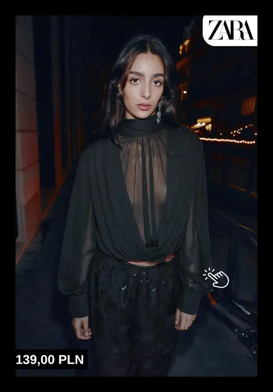 Zara - gazetka promocyjna Kolekcja Party dla niej od środy 19.11  - strona 3