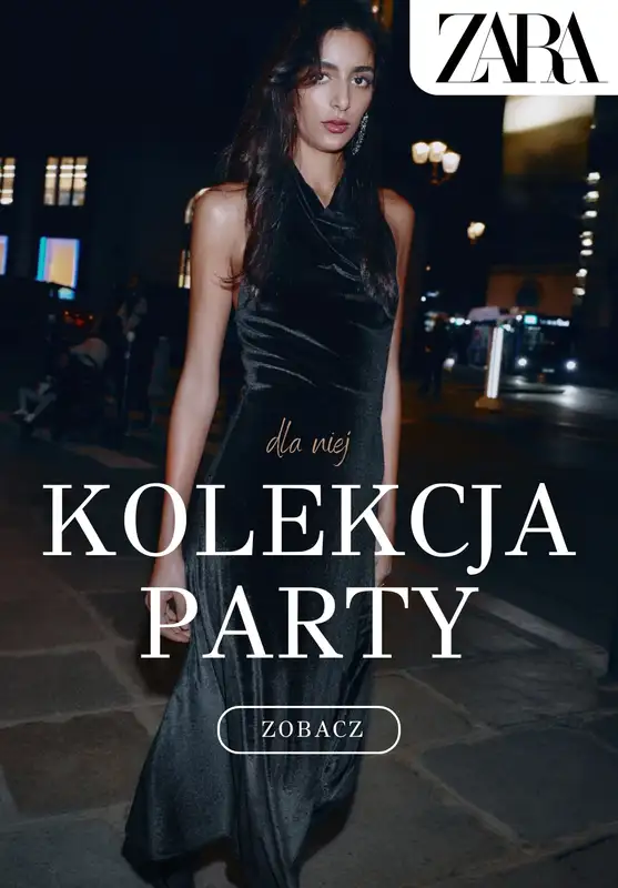 Zara - gazetka promocyjna Kolekcja Party dla niej od środy 19.11 