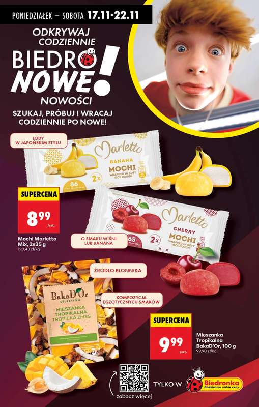 Biedronka - gazetka promocyjna Od poniedziałku od poniedziałku 17.11 do niedzieli 23.11 - strona 95