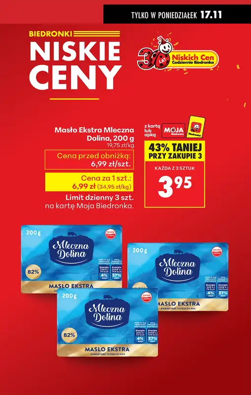 Biedronka - gazetka promocyjna Od poniedziałku   - strona 3