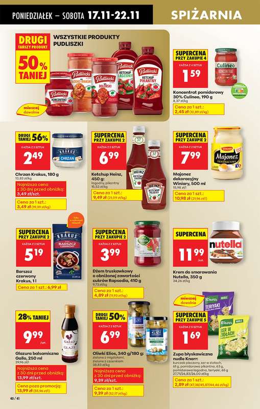 Biedronka - gazetka promocyjna Od poniedziałku od poniedziałku 17.11 do niedzieli 23.11 - strona 53