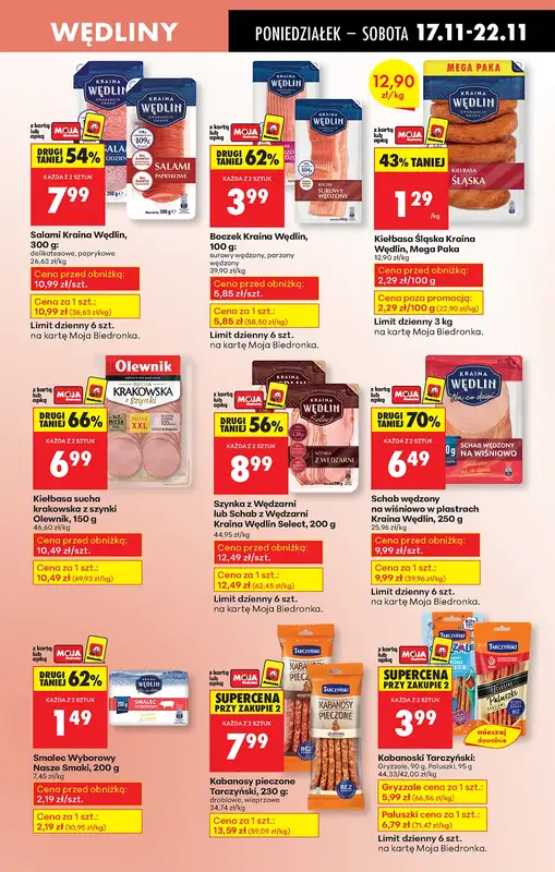 Biedronka - gazetka promocyjna Od poniedziałku od poniedziałku 17.11 do niedzieli 23.11 - strona 42