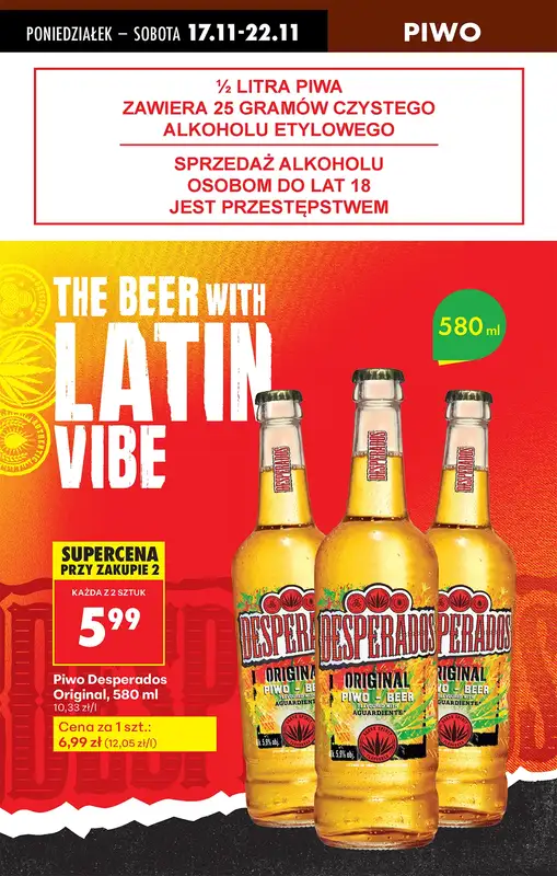 Biedronka - gazetka promocyjna Od poniedziałku od poniedziałku 17.11 do niedzieli 23.11 - strona 85