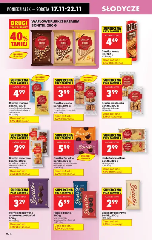 Biedronka - gazetka promocyjna Od poniedziałku od poniedziałku 17.11 do niedzieli 23.11 - strona 57
