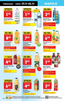 Biedronka - gazetka promocyjna Od poniedziałku od poniedziałku 17.11 do niedzieli 23.11 - strona 67