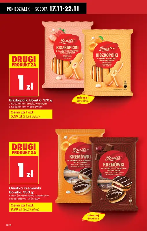 Biedronka - gazetka promocyjna Od poniedziałku od poniedziałku 17.11 do niedzieli 23.11 - strona 16